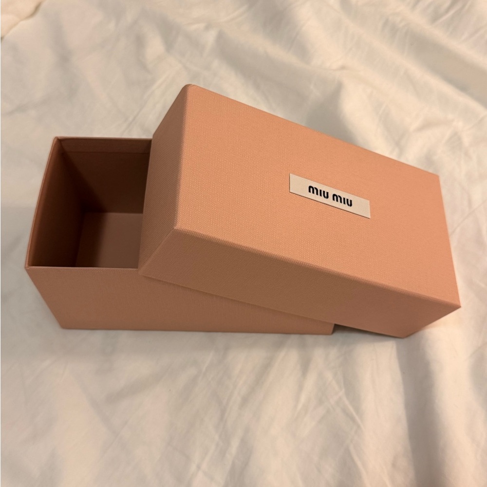 Miu Miu Blush Pink Storage Box